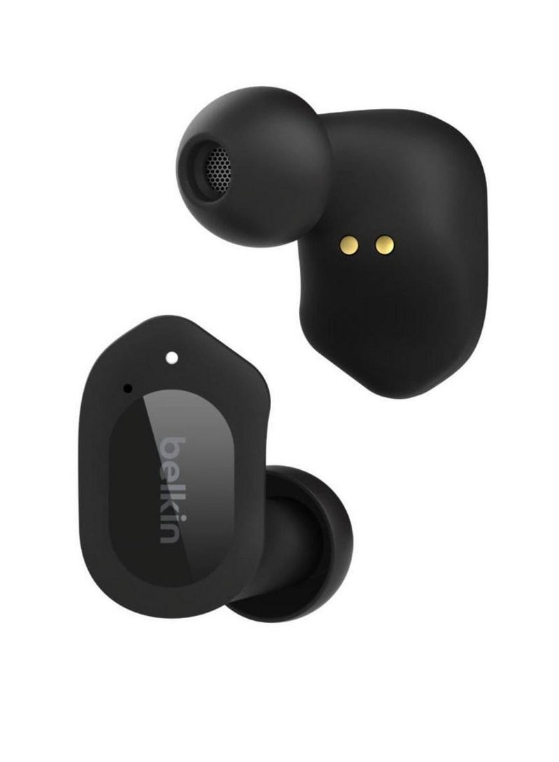 Sounform Play True Wireless Earbuds - 4 Microphones For Ultra Clear Calls Black