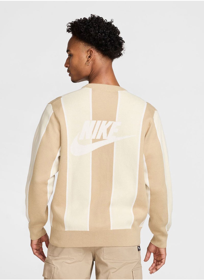 Club Fairway Stripe Sweater