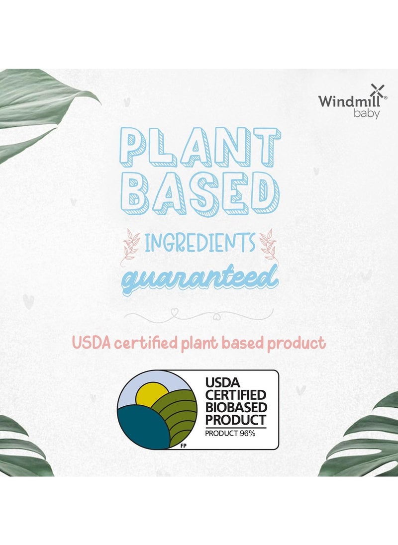 baby Hypoallergenic & Sensitive Laundry Detergent, USDA Certified Natural, for Newborns and Sensitive Skin, Powered by Bio-Enzymes, Fragrance Free - 900ml