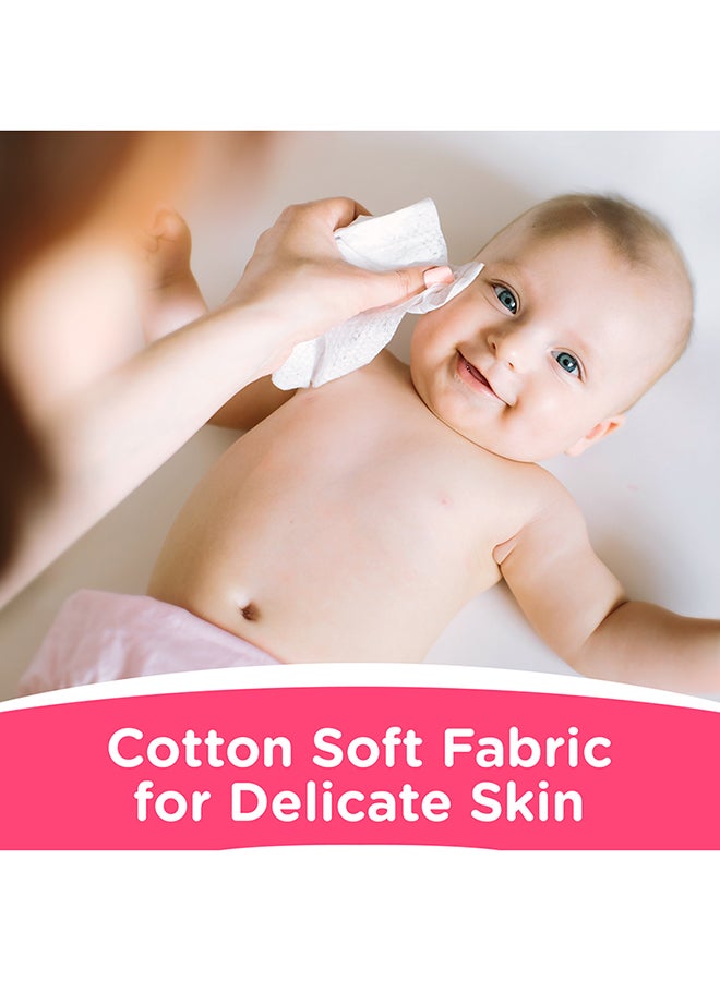 Baby Wipes, Gentle All Over, 3+1 Packs Of 56, 224 Total Count