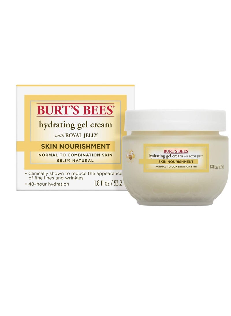 Burt's Bees Skin Nourishment Hydrating Gel Cream for Normal to Combination Skin, 1.8 Oz (Package May Vary)