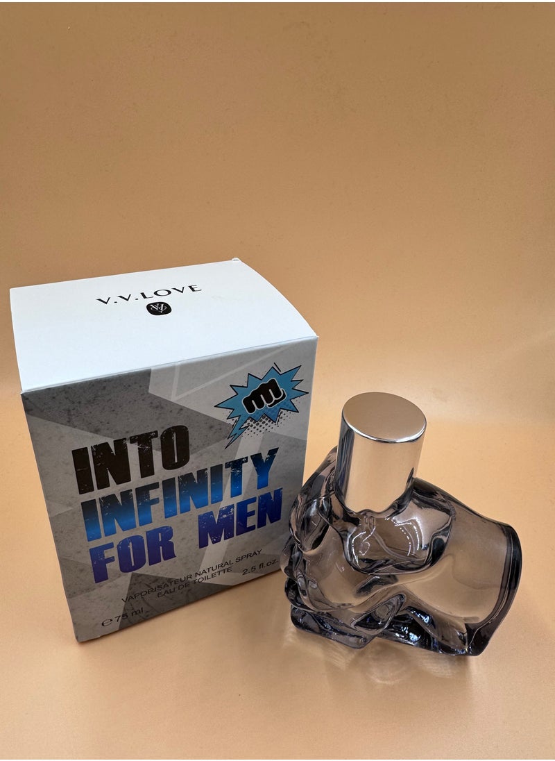 INTO INFINITY FOR MAN/Woody Oriental Perfume/75ML