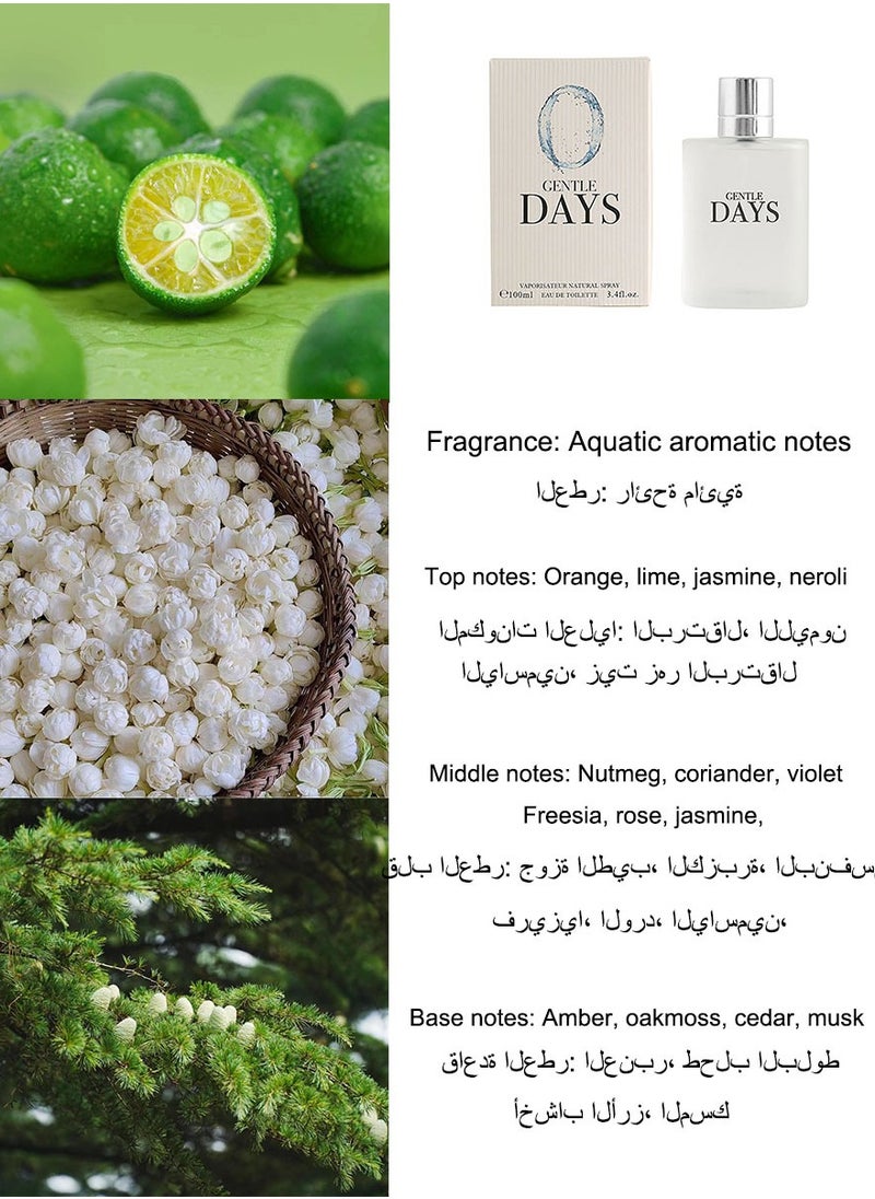 GENTLE DAYS/Aquatic Aromatic Perfume/100ML