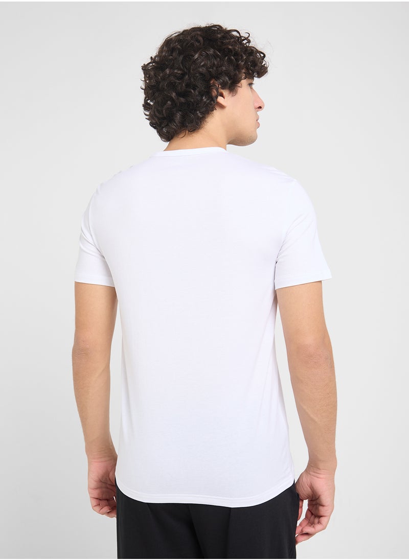 Beachwear Logo Crew Neck T-Shirt