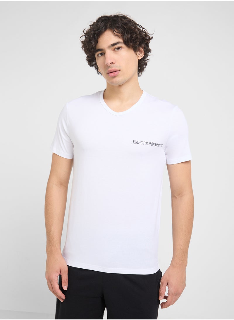Beachwear Logo Crew Neck T-Shirt