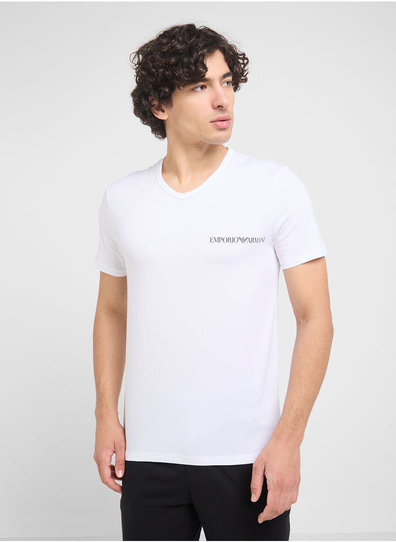 Beachwear Logo Crew Neck T-Shirt