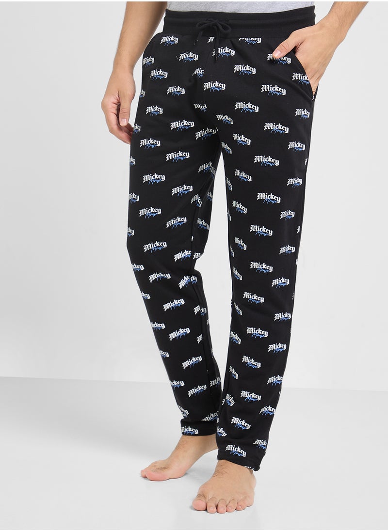 Nightwear T-Shirt & Pants Set