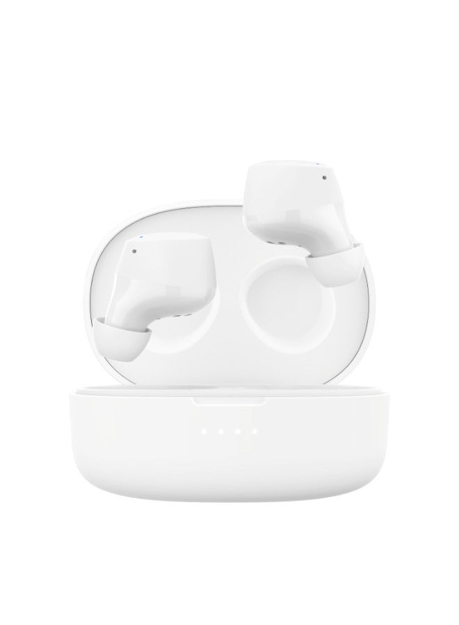 SoundForm Bolt True Wireless Earphones With Dual Mic And Stereo HiFi Sound White