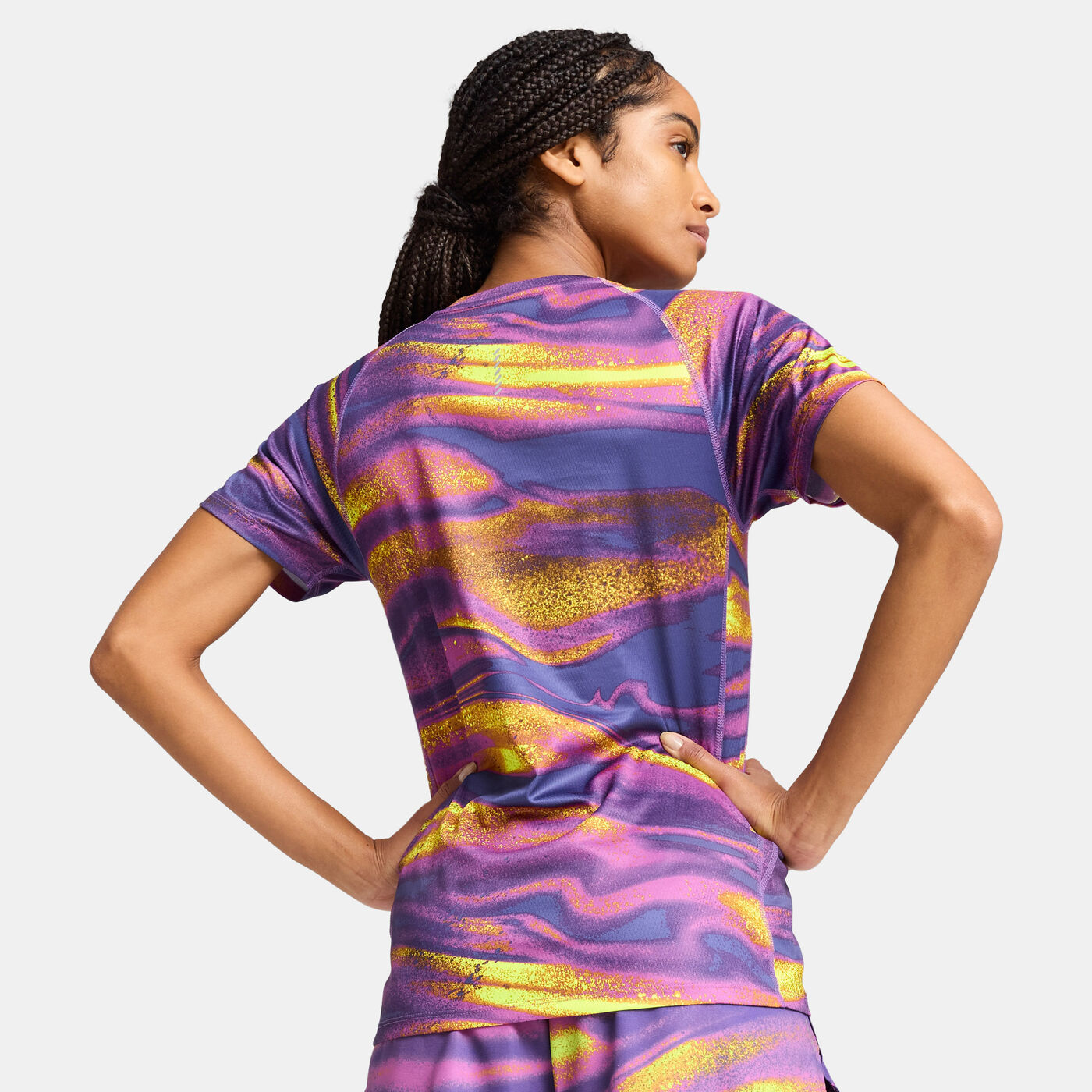 Women's VELOCITY Allover Print Running T-Shirt