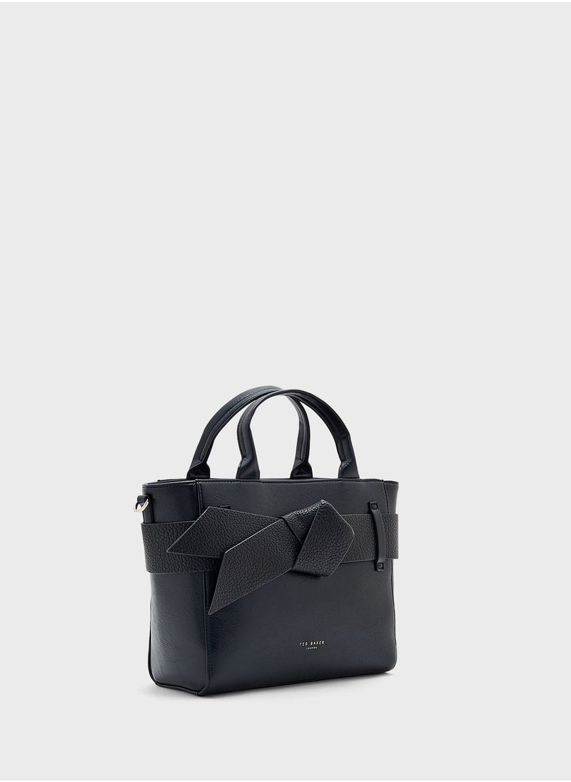 Jimsa Knot Bow Crossbody Bag