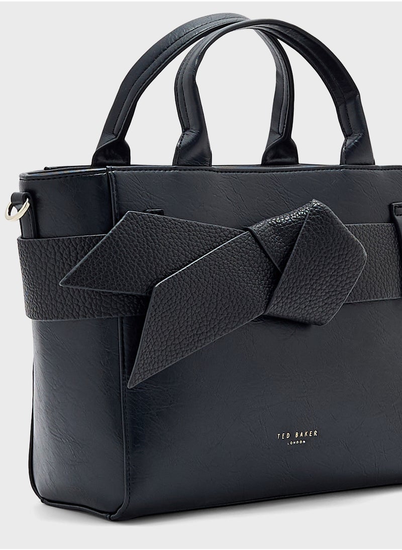 Jimsa Knot Bow Crossbody Bag