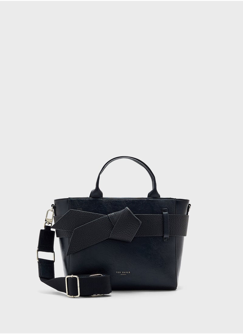 Jimsa Knot Bow Crossbody Bag