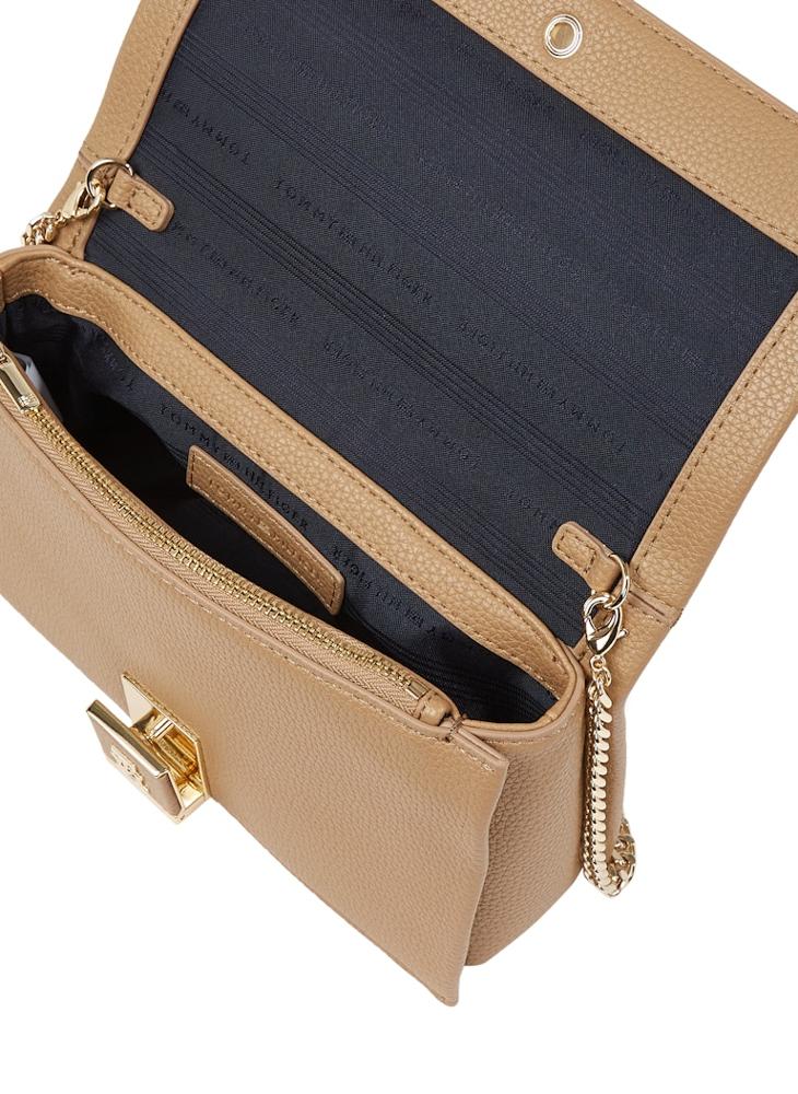 HERITAGE FLAP BAG WITH CHAIN