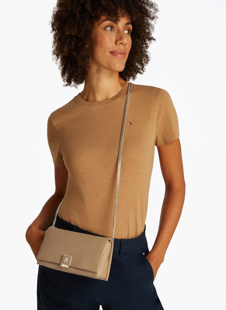 HERITAGE FLAP BAG WITH CHAIN