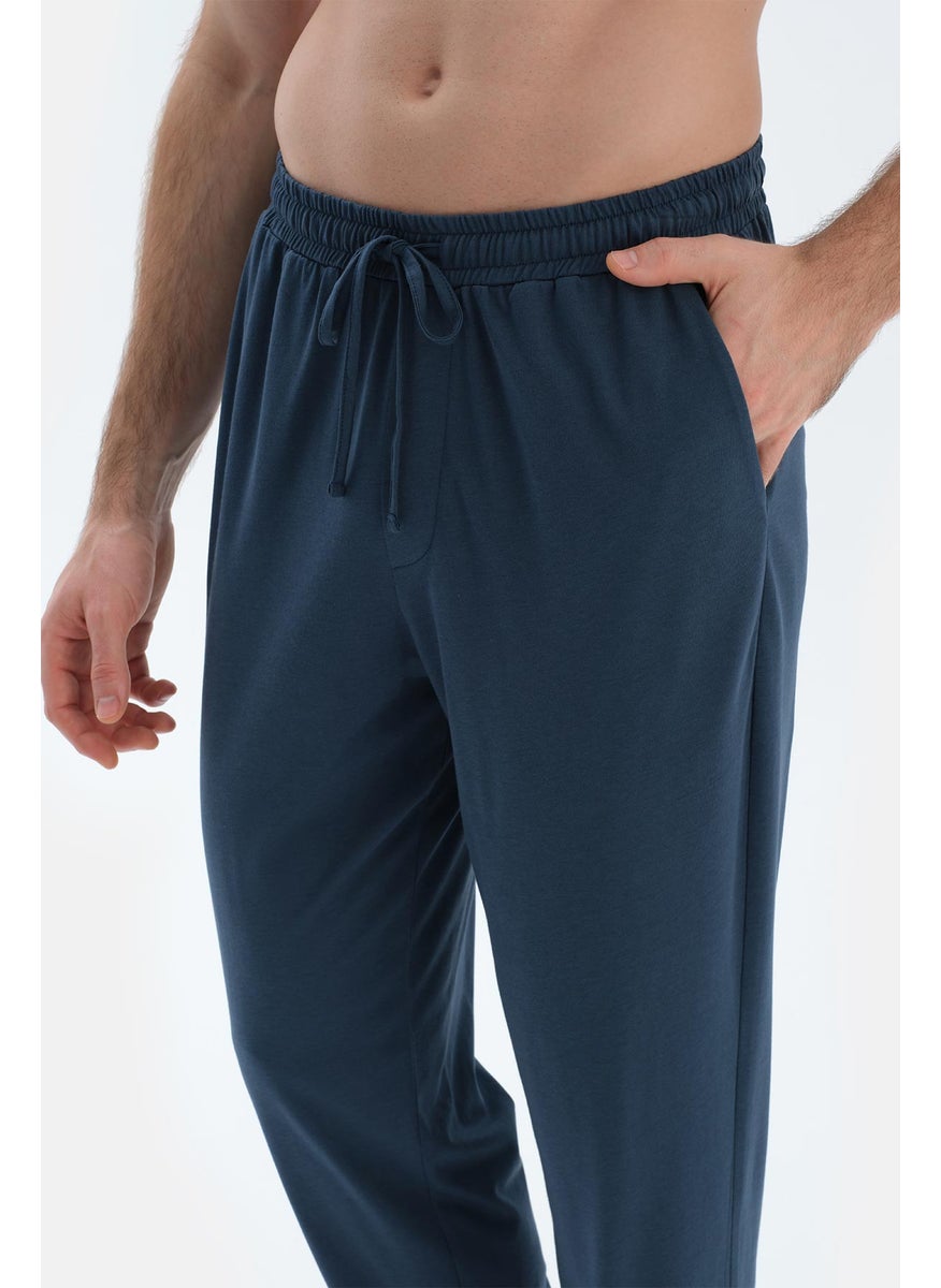 Trousers Cotton Blend Mid Rise Regular/Classic Fit Sleepwear