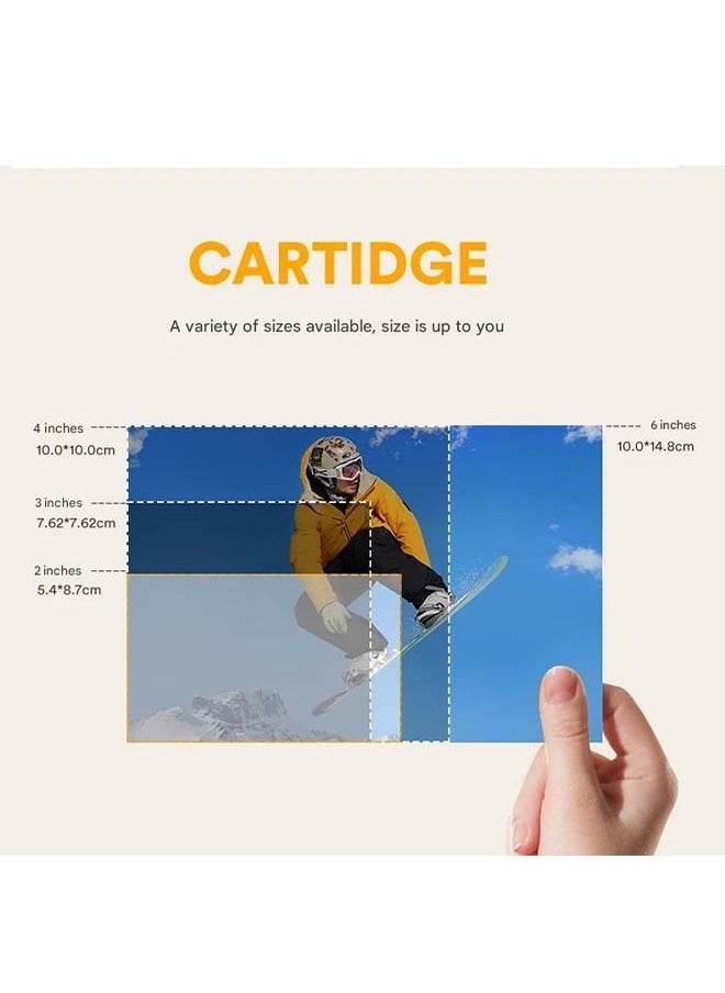 KODAK 4PASS 7.5 x 7.5 cm Film Cartridge (60 Sheets) for KODAK Mini 3 Retro and Mini Shot 3 Retro