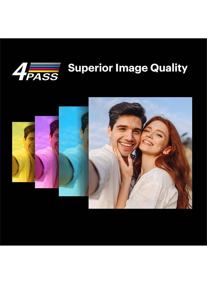 KODAK 4PASS 7.5 x 7.5 cm Film Cartridge (60 Sheets) for KODAK Mini 3 Retro and Mini Shot 3 Retro
