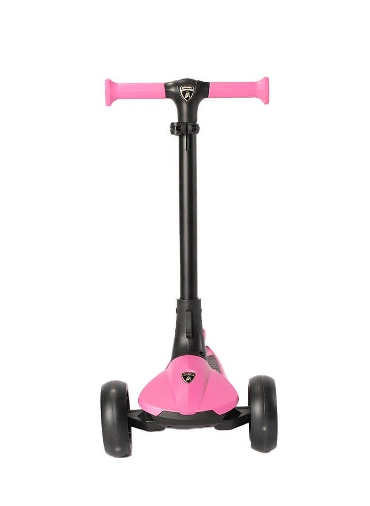 Lamborghini 3-Wheel Scooter Pink