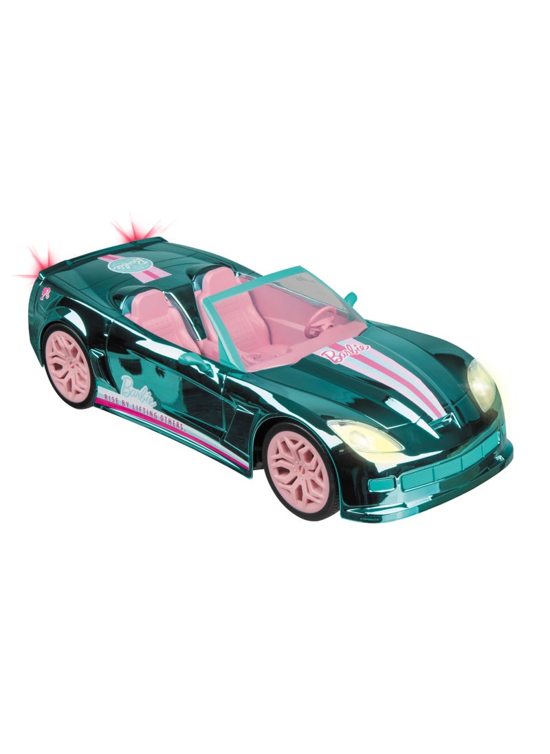 Barbie Remote Control Convertible Dream Car 65th Anniversary  2.4Ghz, Battery Operated | Toy Vehicle | Gift for Kids
