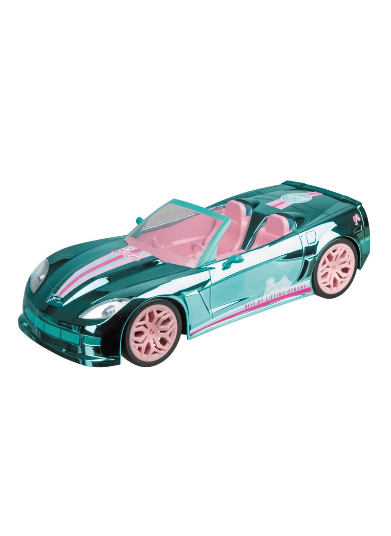 Barbie Remote Control Convertible Dream Car 65th Anniversary  2.4Ghz, Battery Operated | Toy Vehicle | Gift for Kids