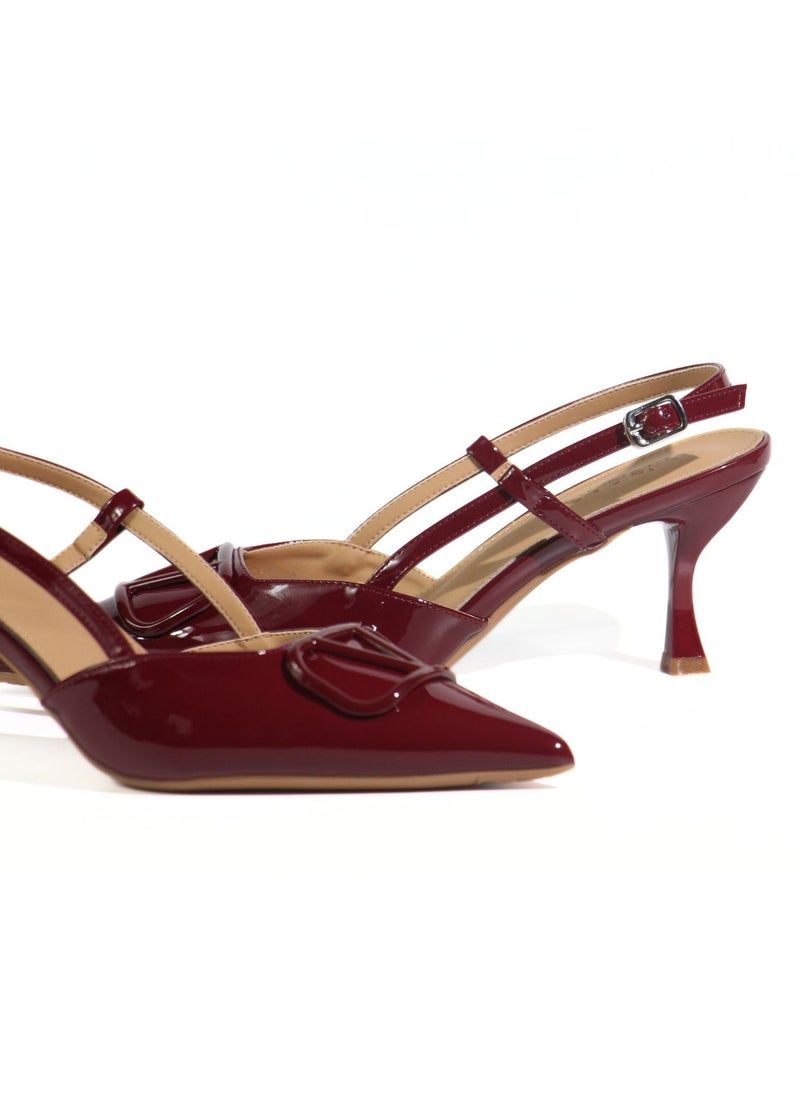 SD Felano Women's High Heels - Premium Material Heel Pumps for Women, Comfortable Slip-On Dress Shoes with Cushioned Insole, Stylish High Heels, Available in Multiple Colors