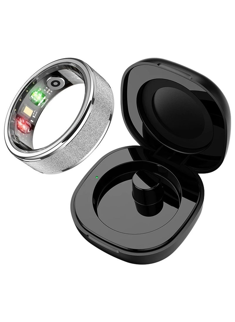 COLMI R10 Smart Ring with Charging Case for Men Women, Health and Sleep Monitor, 5ATM Waterproof Multi-sport Mode
