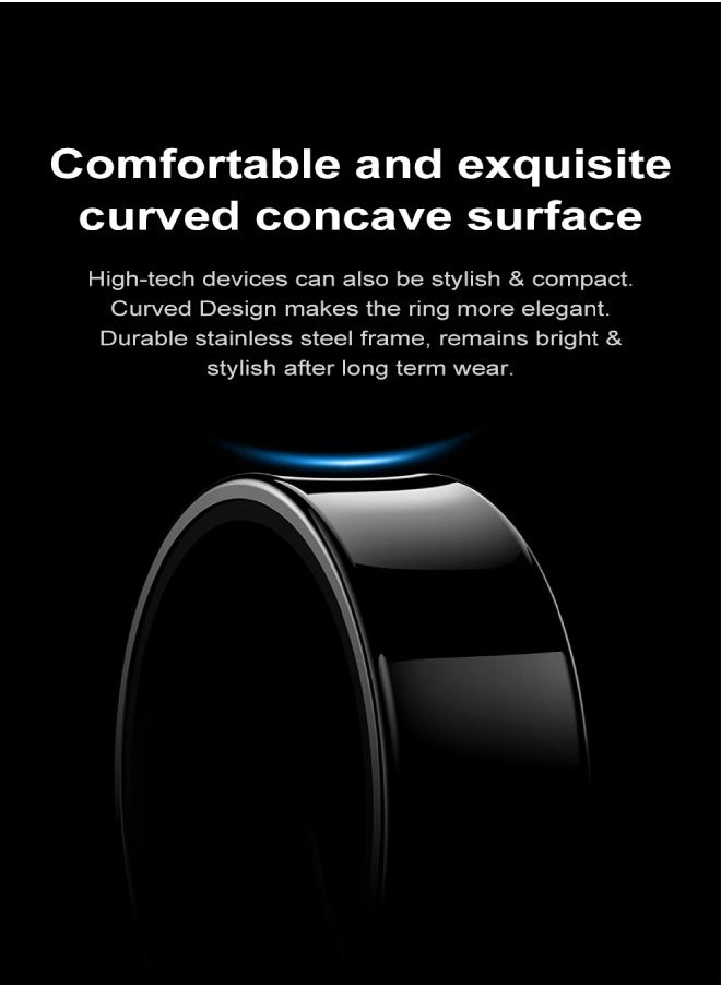 COLMI R09 Smart Ring For Men Women with Charging Case, Body Temperature Health and Sleep Monitor For Xiaomi Samsung iPhone
