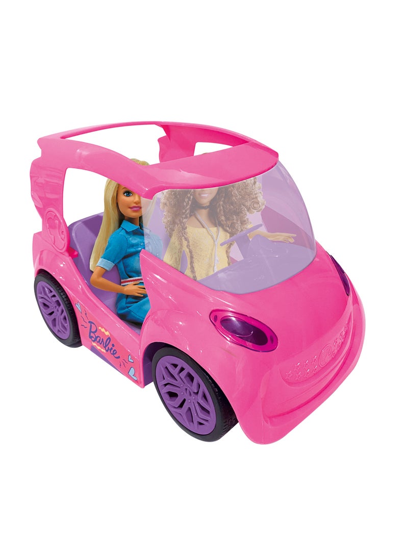 Barbie Remote Control City Car 2.4Ghz, Battery Operated | Toy Vehicle | Gift for Kids