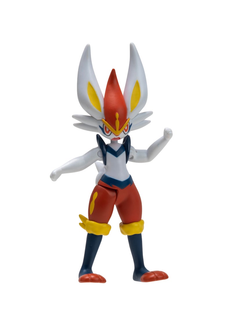 Pokemon Battle Figure 3-in-1 Multi Pack | Character Figure | Collectible Figure | Battle Figure | Pikachu , Absol and Cinderace! | Perfect Gift for Kids and Collectors