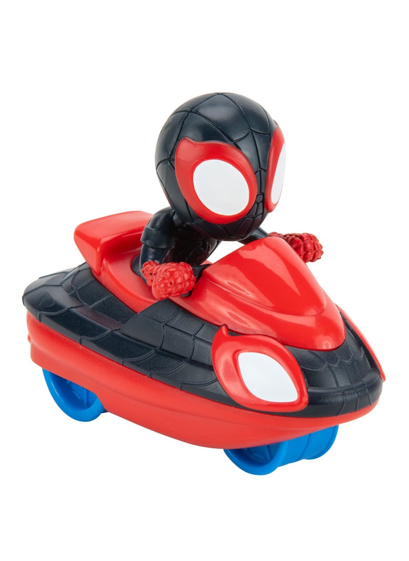 Spidey N Friends Vehicle Miles Morales Quick Shot Vehicle | Marvel | Spiderman | Toy Vehicle | Gift for Kids