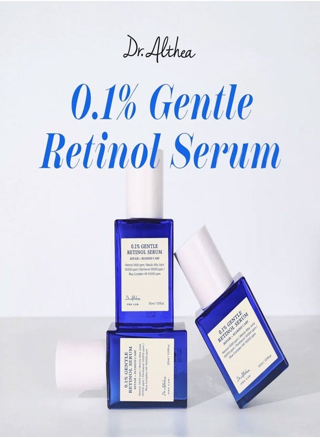 Dr. Althea 0.1% Gentle Retinol Serum – Anti-Aging & Brightening Formula 30ml
