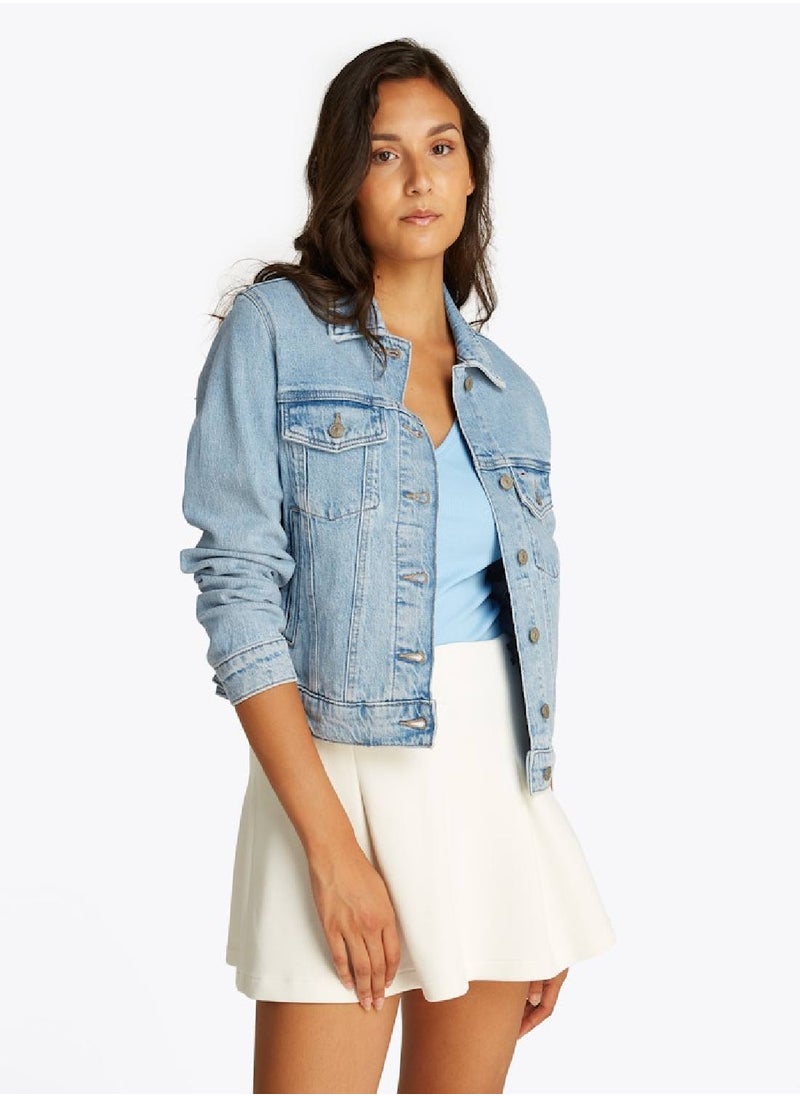 Faded Regular Denim Trucker Jacket