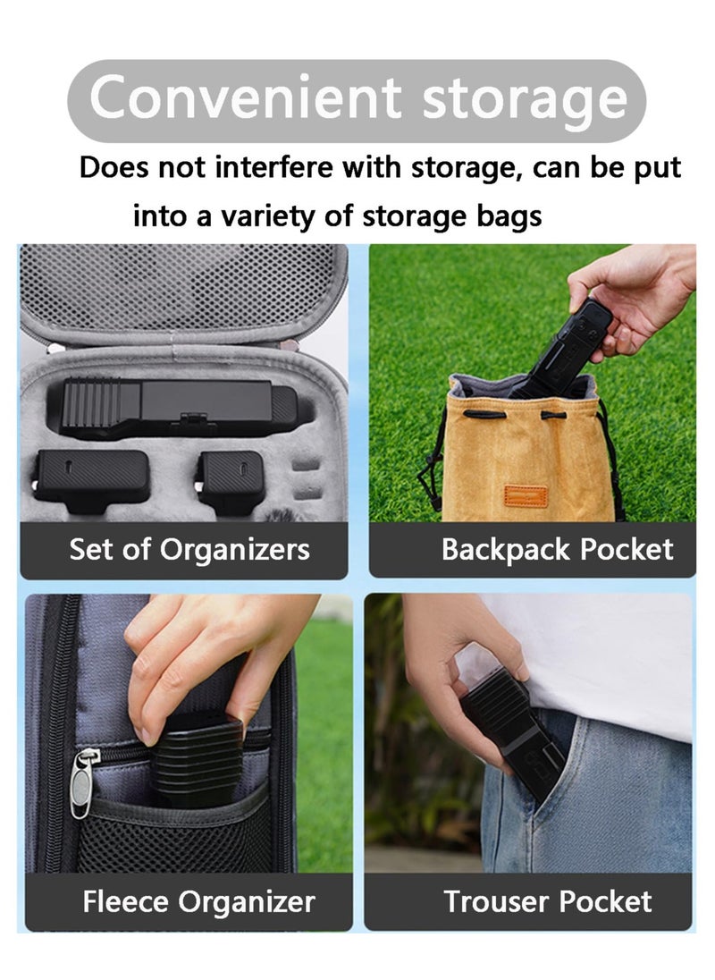 Protective Case for DJI Osmo Pocket 3 Gimbal Camera, Protect Lens and Screen, Quick Release Feature, Essential Accessories for Osmo Pocket 3