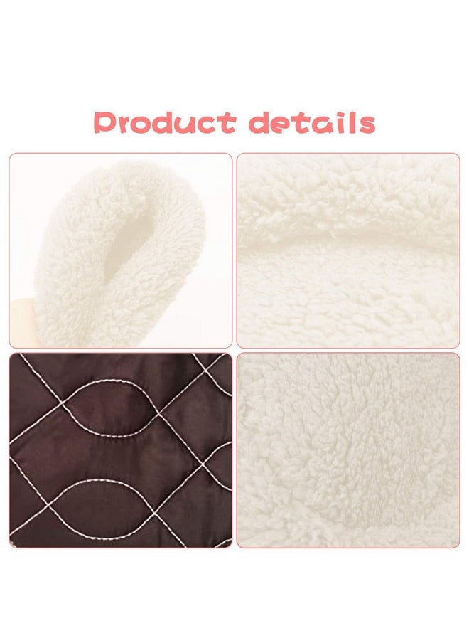 BWOGUE Hamster Bed,Round Velvet Warm Sleep Mat Pad for Hamster/Hedgehog/Squirrel/Mice/Rats and Other Small Animals