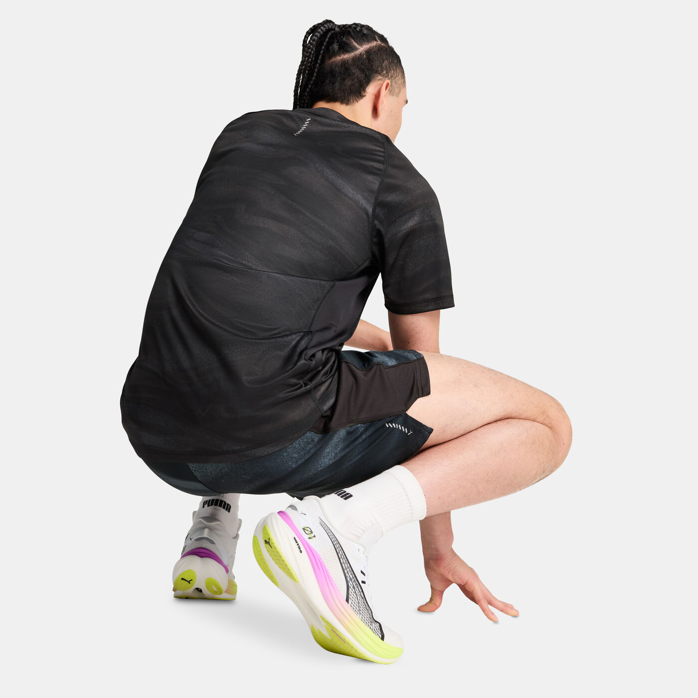 Men's VELOCITY Allover Print Running T-Shirt