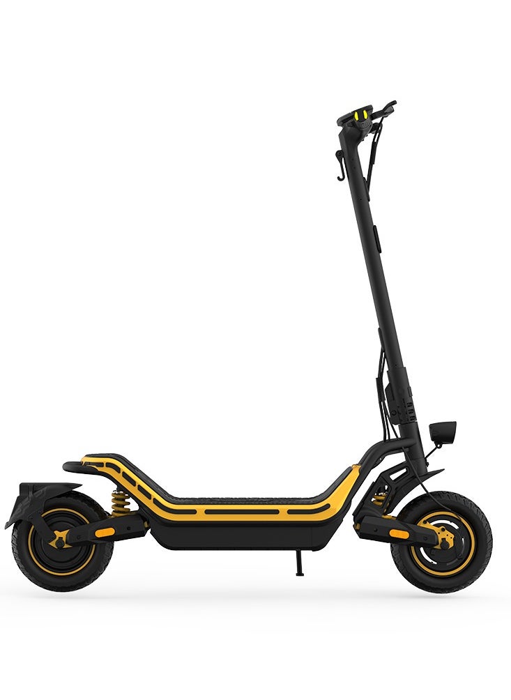 SWITCH ES-C250 Offroad E-Scooter - 500W Motor, 50KM Range, 35KM/H Speed, Front & Rear LED Lights, Water-Resistant - Black
