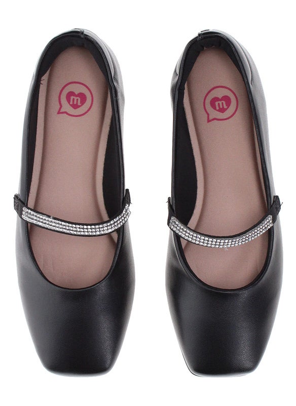 Molekinha Junior Girls Ballerinas Black | Made In Brazil