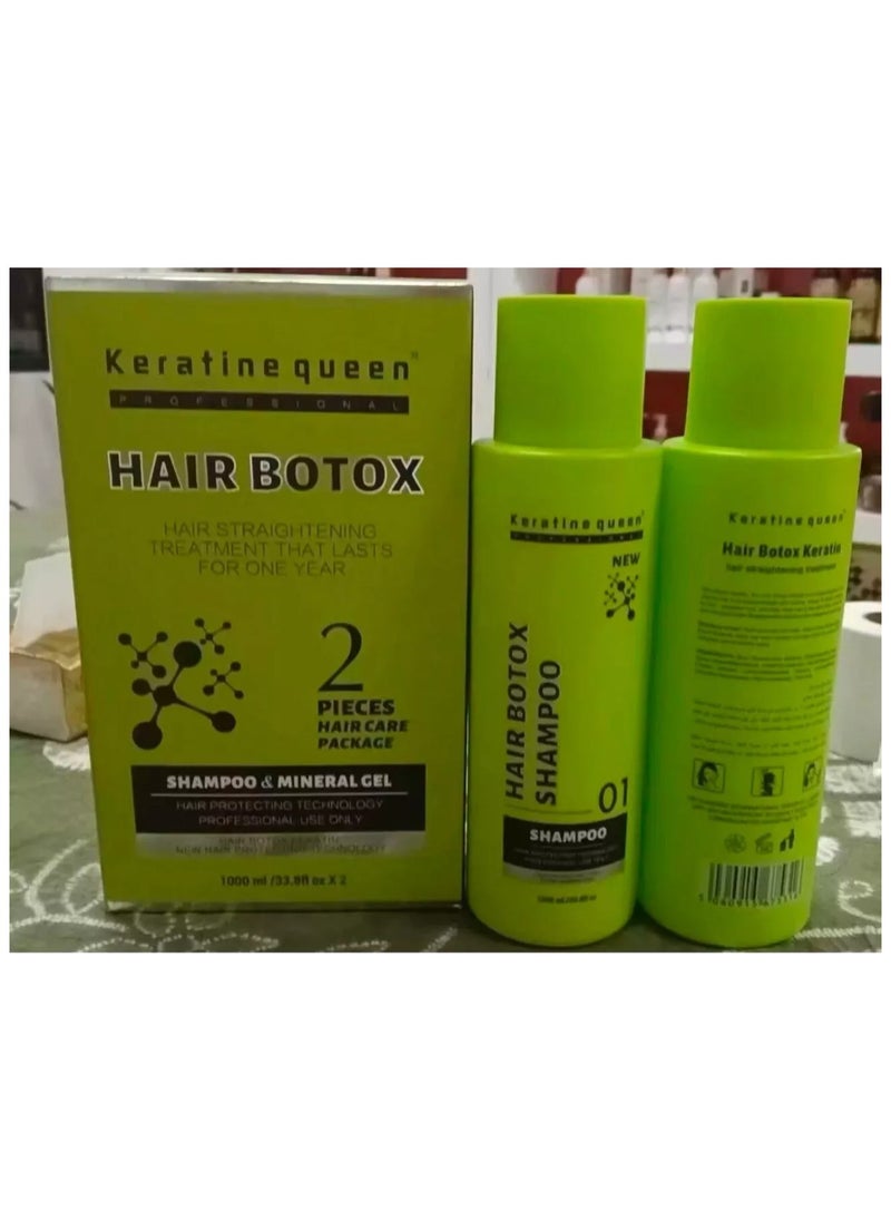 Keratin Queen Professional Hair Botox Hair Straightening