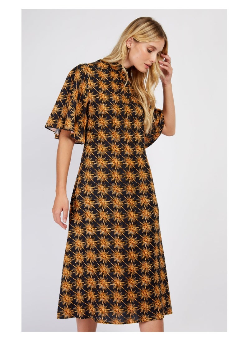 Little Mistress Black Star Midi
