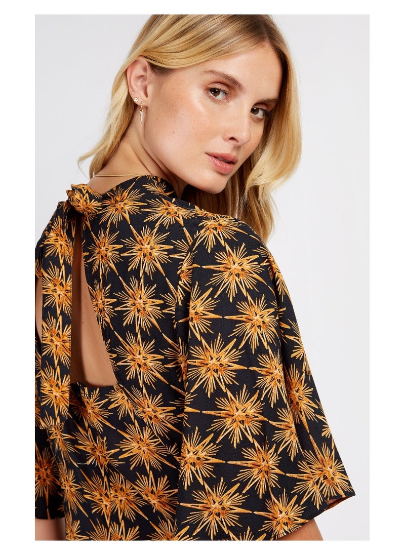 Little Mistress Black Star Midi