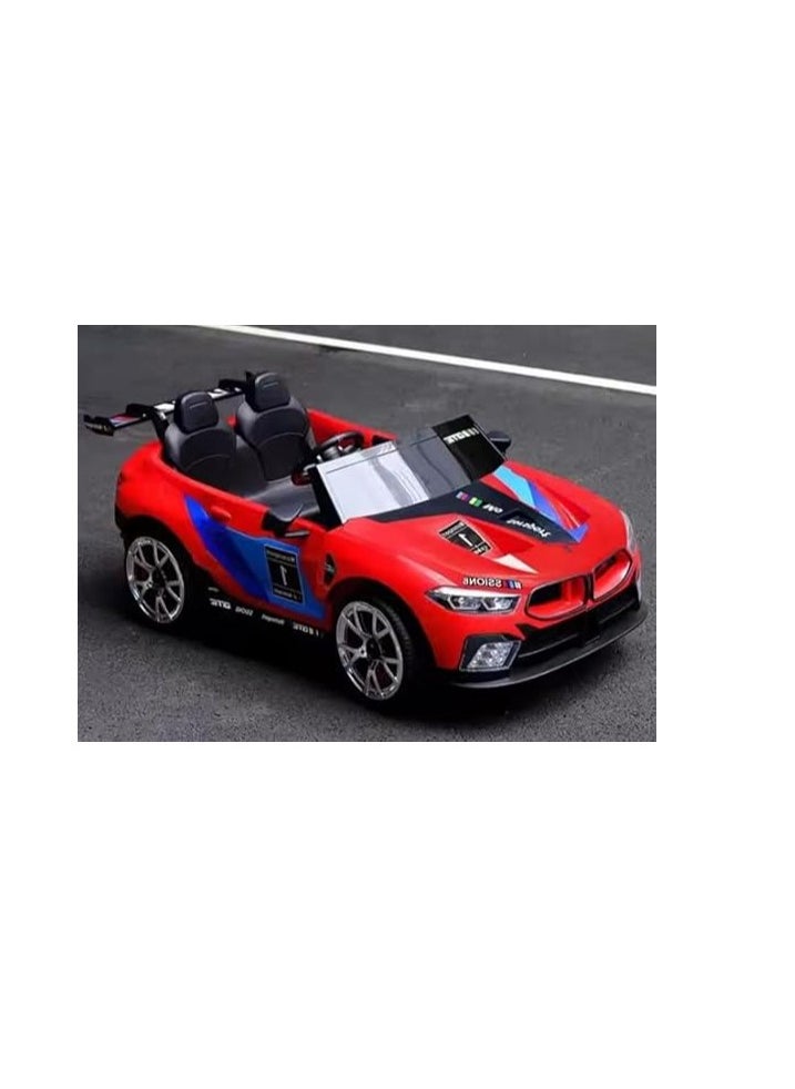 StopShop - Kids Ride-On Electric Car - 12V, Racing Style