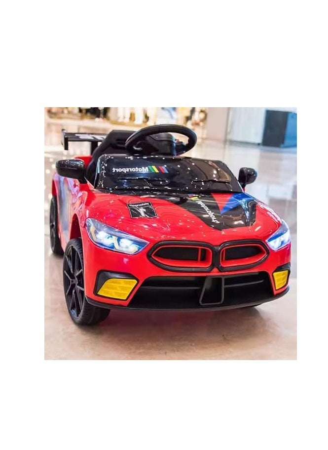 StopShop - Kids Ride-On Electric Car - 12V, Racing Style