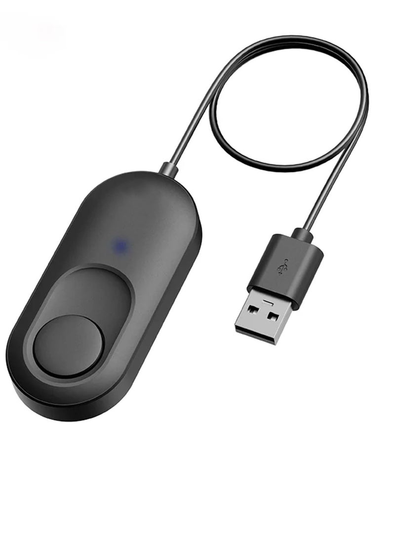 Undetectable Mouse Mover, USB Port Automatic Mouse Jiggler with On/Off Switch, Driver-Free, Simulates Mouse Pointer Movement to Prevent PC from Going to Sleep