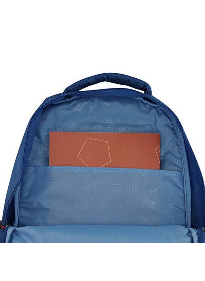 Skybags ASTRO PLUS GRADIENT THEME BLUE SCHOOL BACKPACK 34L