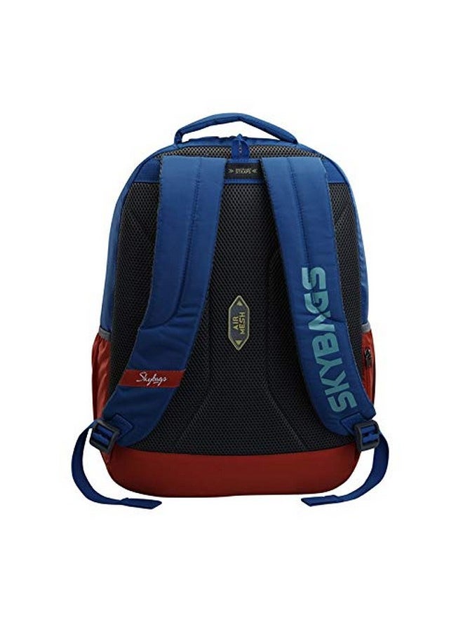 Skybags ASTRO PLUS GRADIENT THEME BLUE SCHOOL BACKPACK 34L
