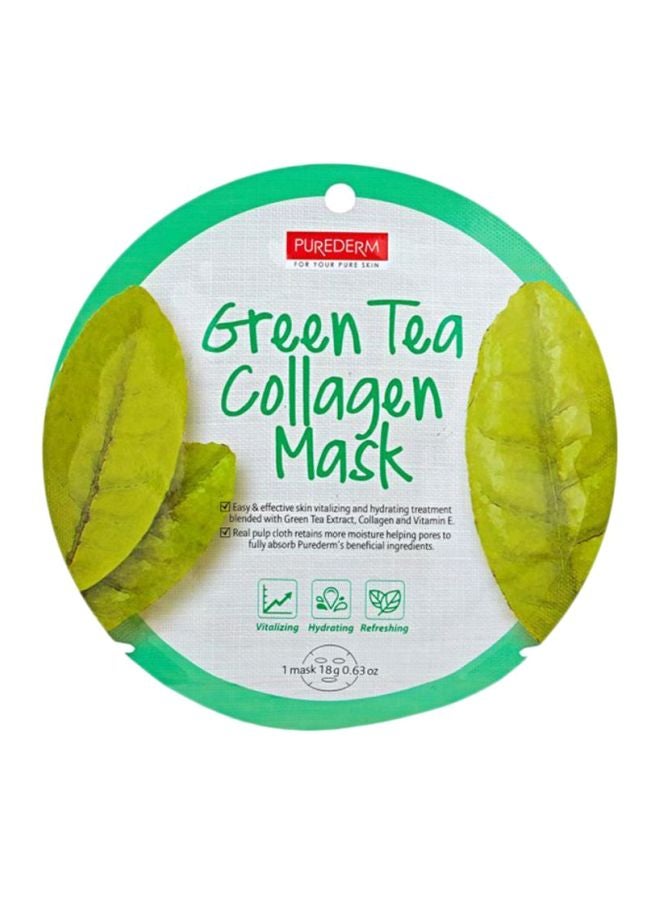 Green Tea Collagen Mask 18grams