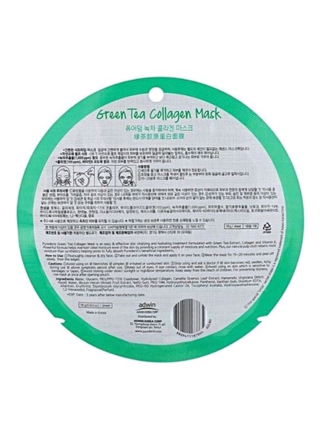 Green Tea Collagen Mask 18grams