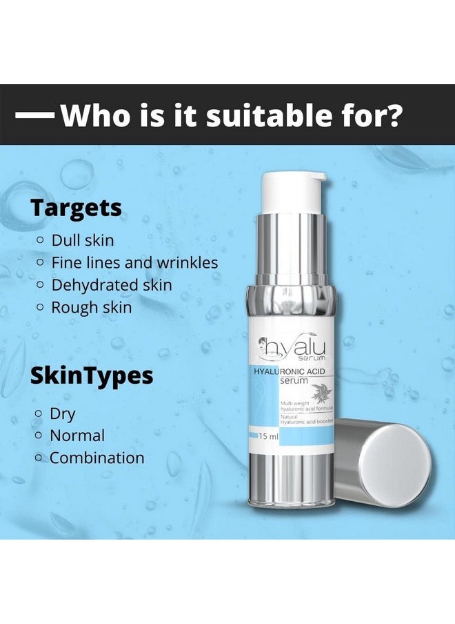 Hyalu Hyaluronic Acid Serum 15Ml