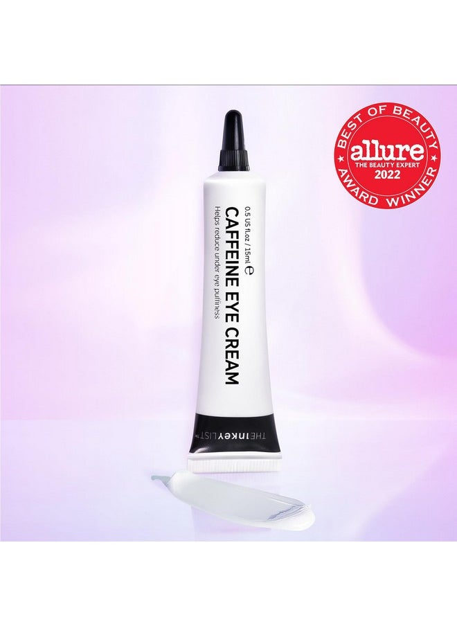 The Inkey List Caffeine Eye Cream 0.5 oz Travel Size