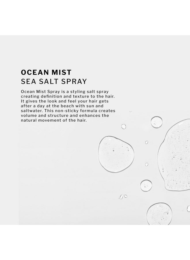 Sachajuan Ocean Mist Spray - Non-Sticky Styling Sea Salt Spray with Travel Size and Heat Protectant - Perfect for Creating Hair Definition and Texture - 5.1 oz + 1.7 oz + Packette